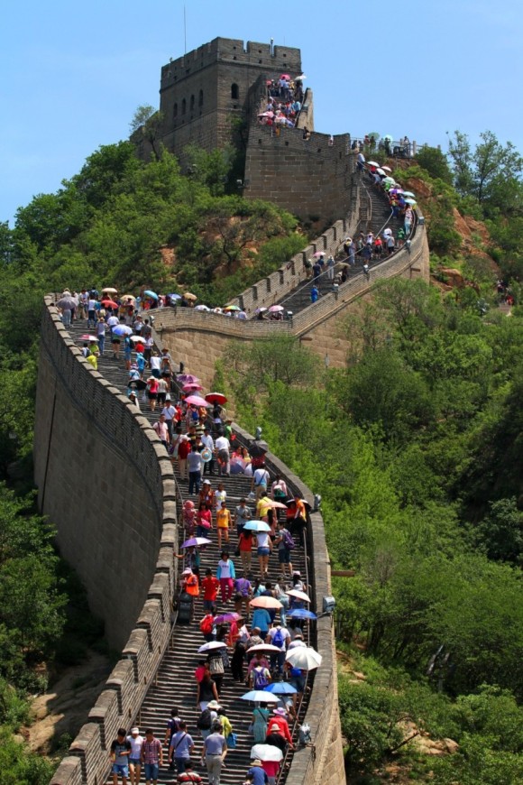 More than 10 million people visit Great Wall of China annually