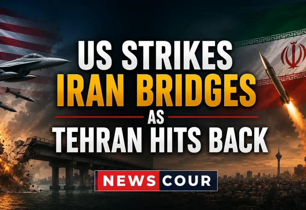US Strikes Iran Bridges as Tehran Hits Back