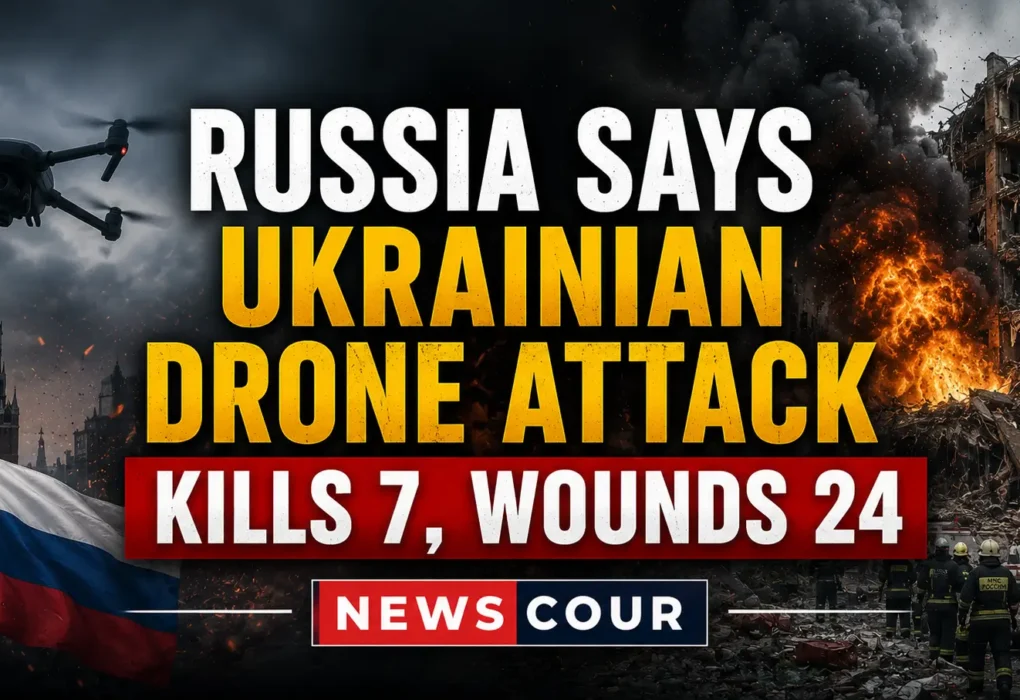Russia Says Ukrainian Drone Attack Kills 7, Wounds 24 at logistics centre