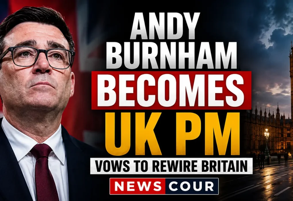 Andy Burnham Becomes UK PM, Vows to Rewire Britain