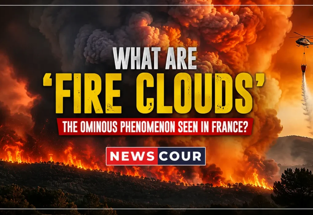 What are 'fire clouds', the ominous phenomenon seen in France?