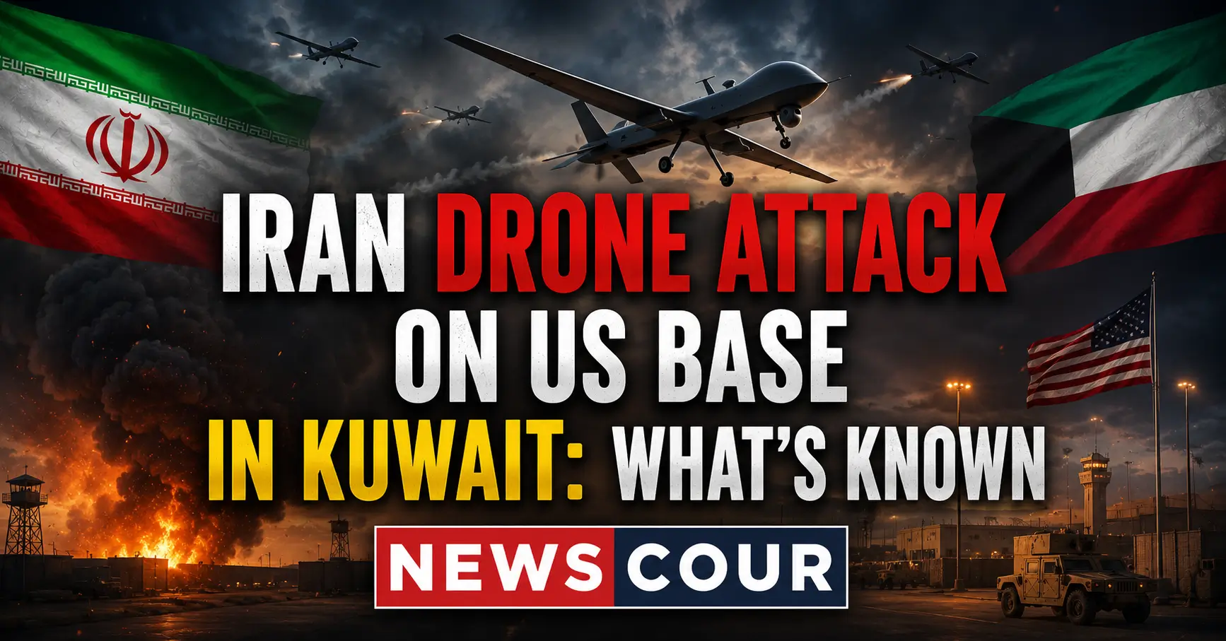 Iran Drone Attack on US Base in Kuwait: What's Known