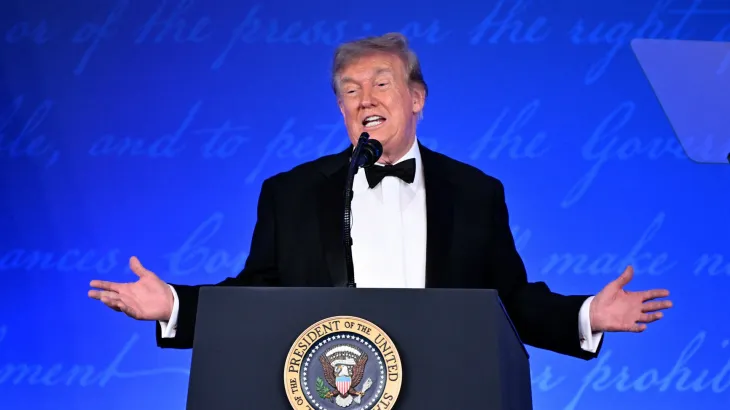Trump Palestinian insult controversy centers on the Waldorf Astoria hotel in Washington where the correspondents dinner was held