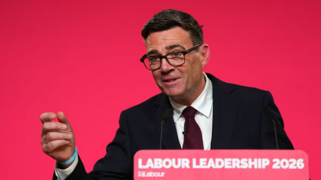 Andy Burnham Becomes UK PM, Vows to Rewire Britain