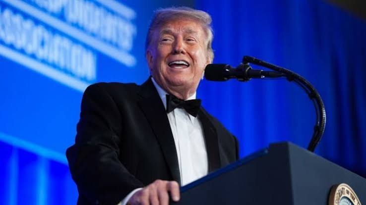 Trump makes long-awaited return to Correspondents’ Dinner