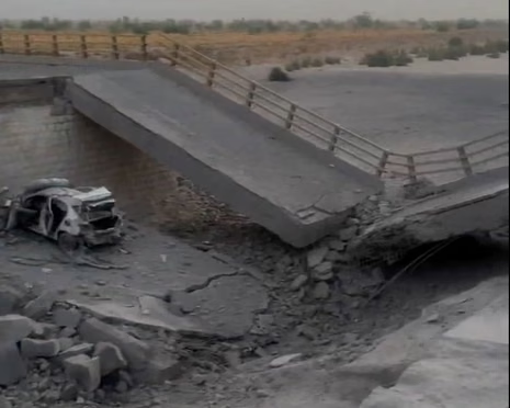 US Strikes Iran Bridges as Tehran Hits Back