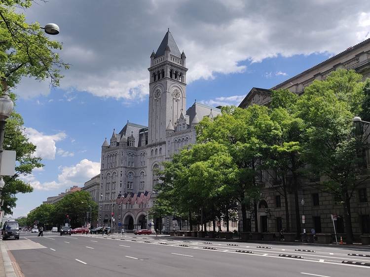Trump Palestinian insult remarks were delivered at this Washington hotel during the correspondents dinner