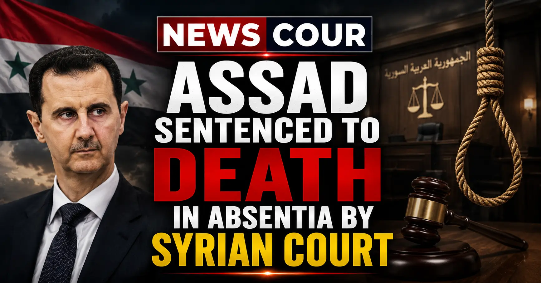 Assad Sentenced to Death in Absentia by Syrian Court