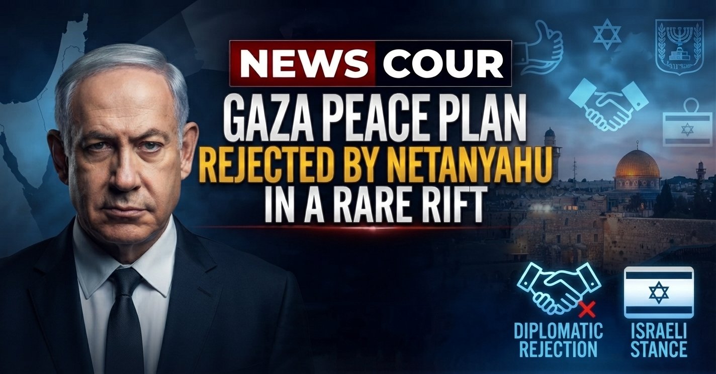 Gaza peace plan diplomacy represented by the United Nations General Assembly hall
