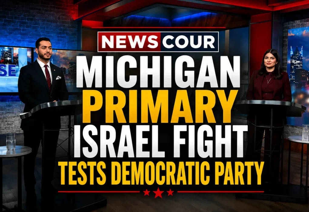 Michigan Primary Israel Fight Tests Democratic Party
