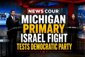 Michigan Primary Israel Fight Tests Democratic Party