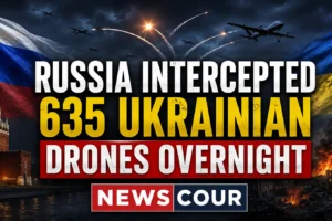 Russia Intercepted 635 Ukrainian Drones Overnight