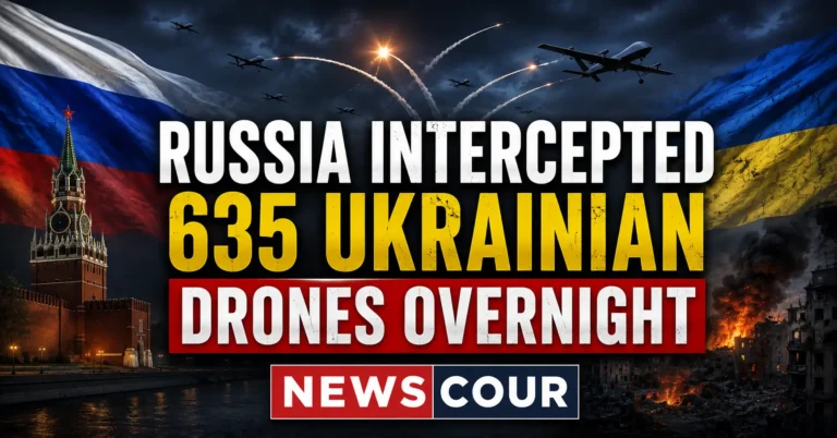 Russia Intercepted 635 Ukrainian Drones Overnight
