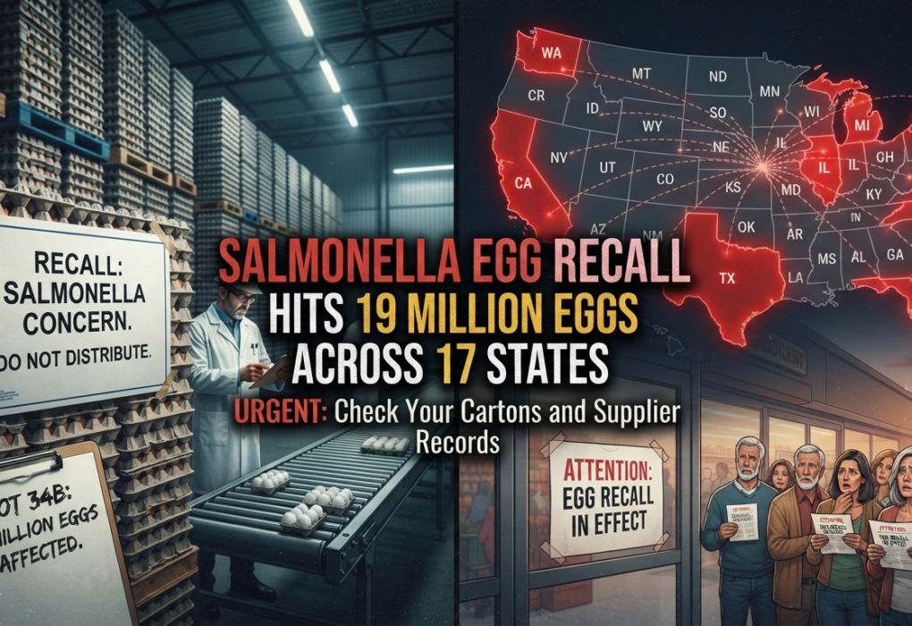 Salmonella egg recall involves cartons of shell eggs like this one sold nationwide