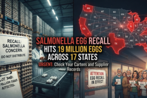 Salmonella egg recall involves cartons of shell eggs like this one sold nationwide