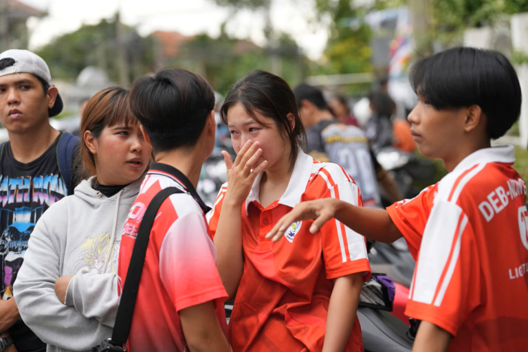 Thailand school shooting location shown by a river scene in Nonthaburi province near Bangkok