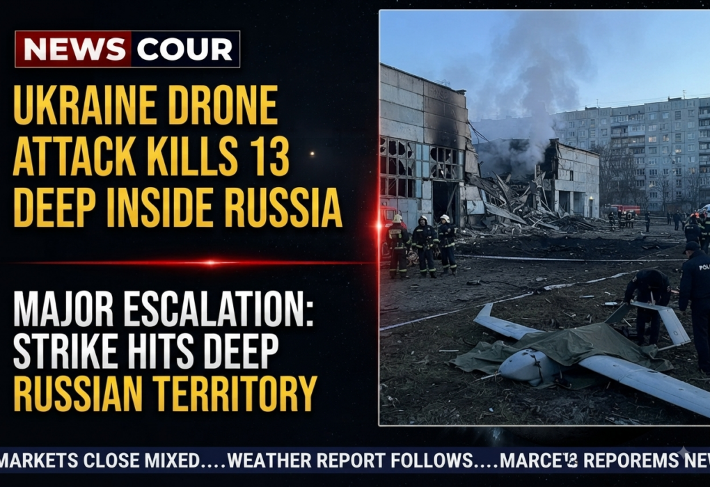 Ukraine drone attack aftermath shown by an oil refinery like the one struck in Nizhnekamsk