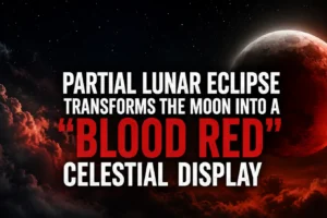 blood red