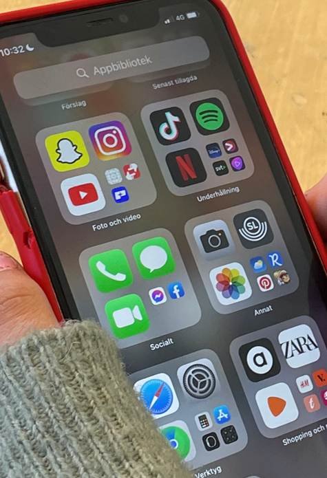 Meta child safety ruling represented by social media app icons on a smartphone screen