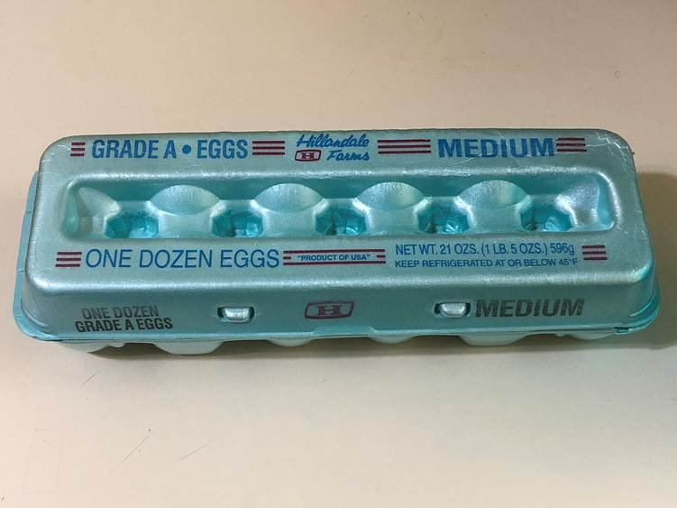 Salmonella egg recall affects cartons of shell eggs similar to this one, sold under several store brand names