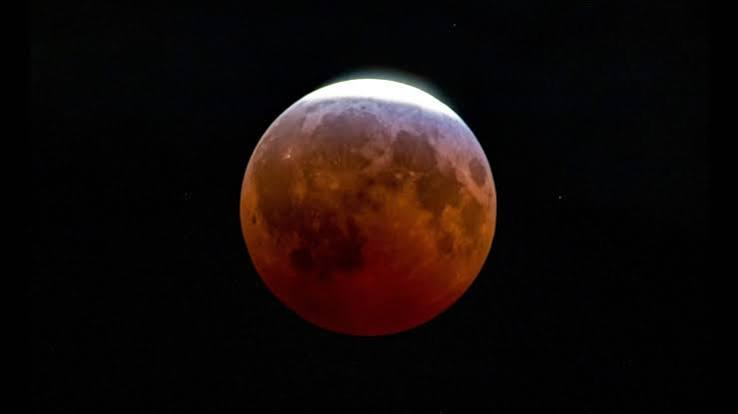 blood red