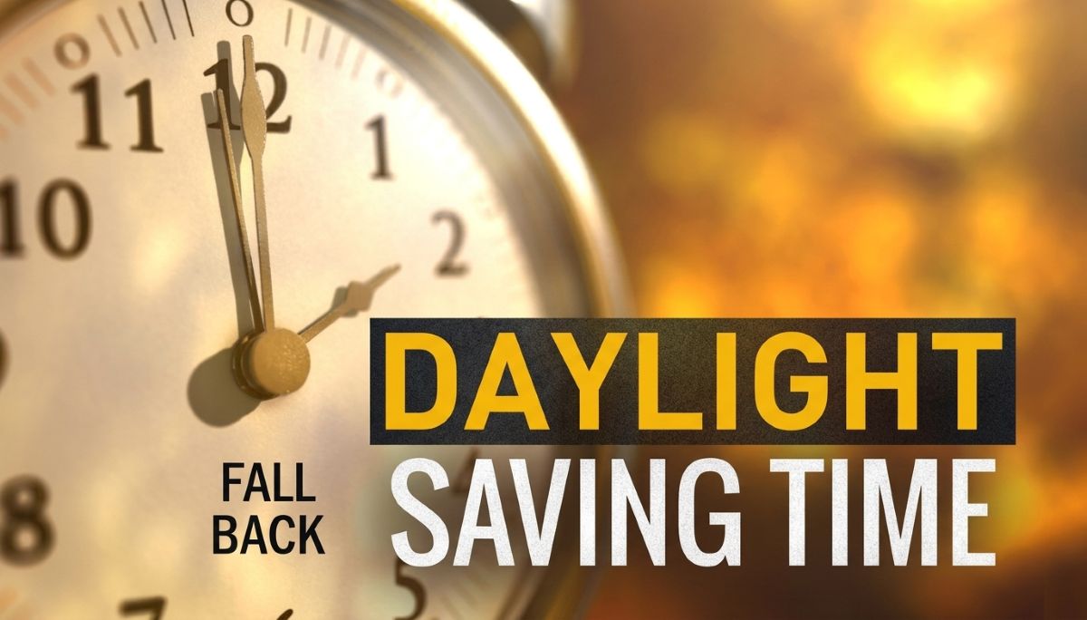 Clocks Fall Back on November 1